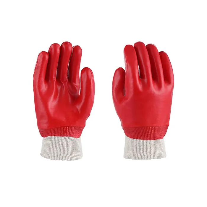 PVC húðaðir vinnuhanskar