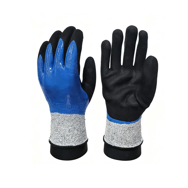 Tvöfaldur dýfði fullum sandkenndum nítrílpálmahúðuðu skurði viðnám.